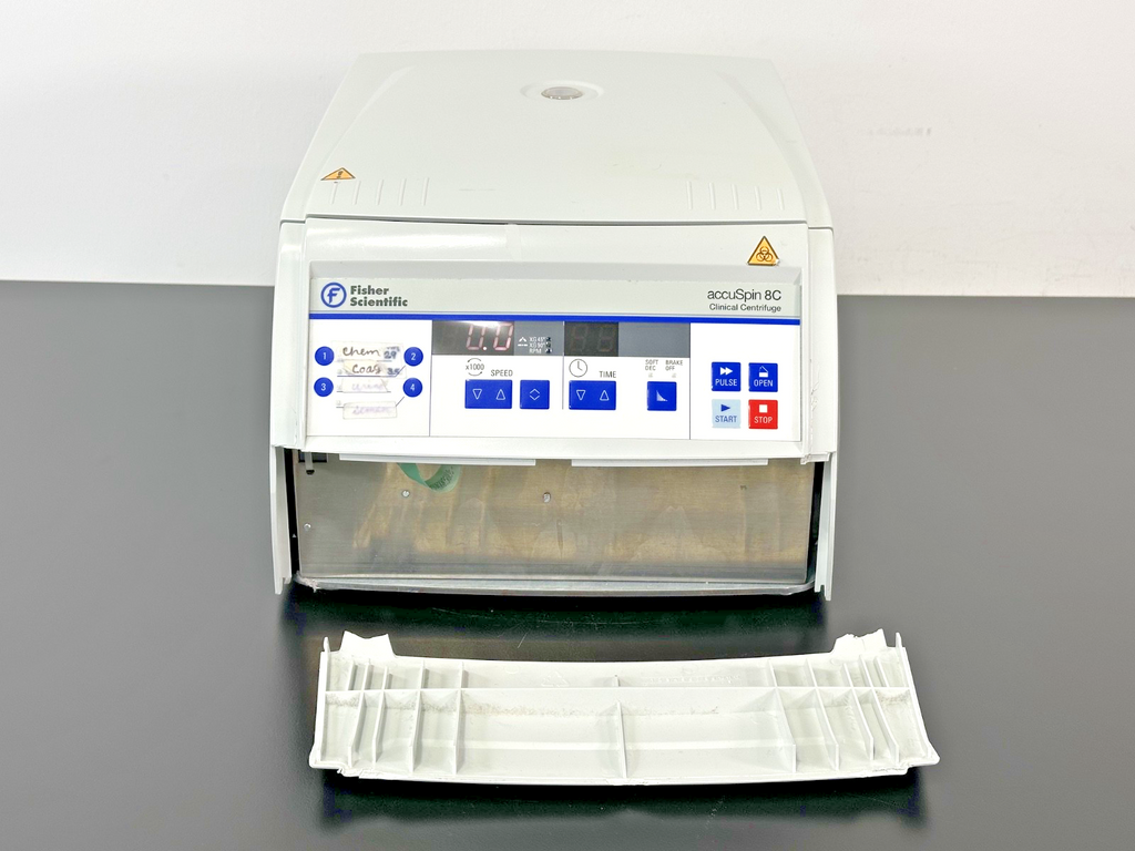Fisher Scientific accuSpin 8C Laboratory Centrifuge REF 75008821 Used Has Cracks1