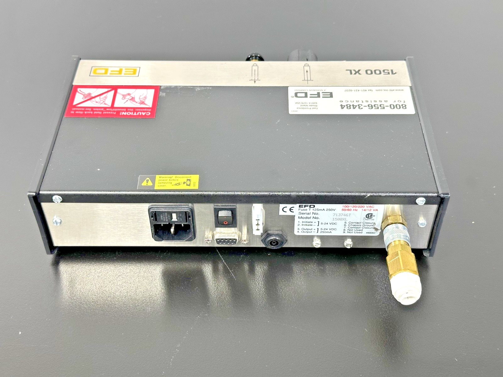 EFD 1500XL Precision Fluid Adhesive Dispenser Controller 0 100 PSI Working3