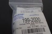Nalgene 199 2020 Filter PTFE 0.2 Micron 25 mm Pack of 502