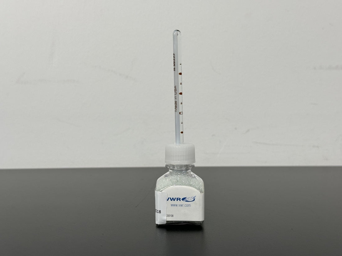 VWR R66333 Glass Laboratory Hydrometer Density Meter w/ Storage Bottle0