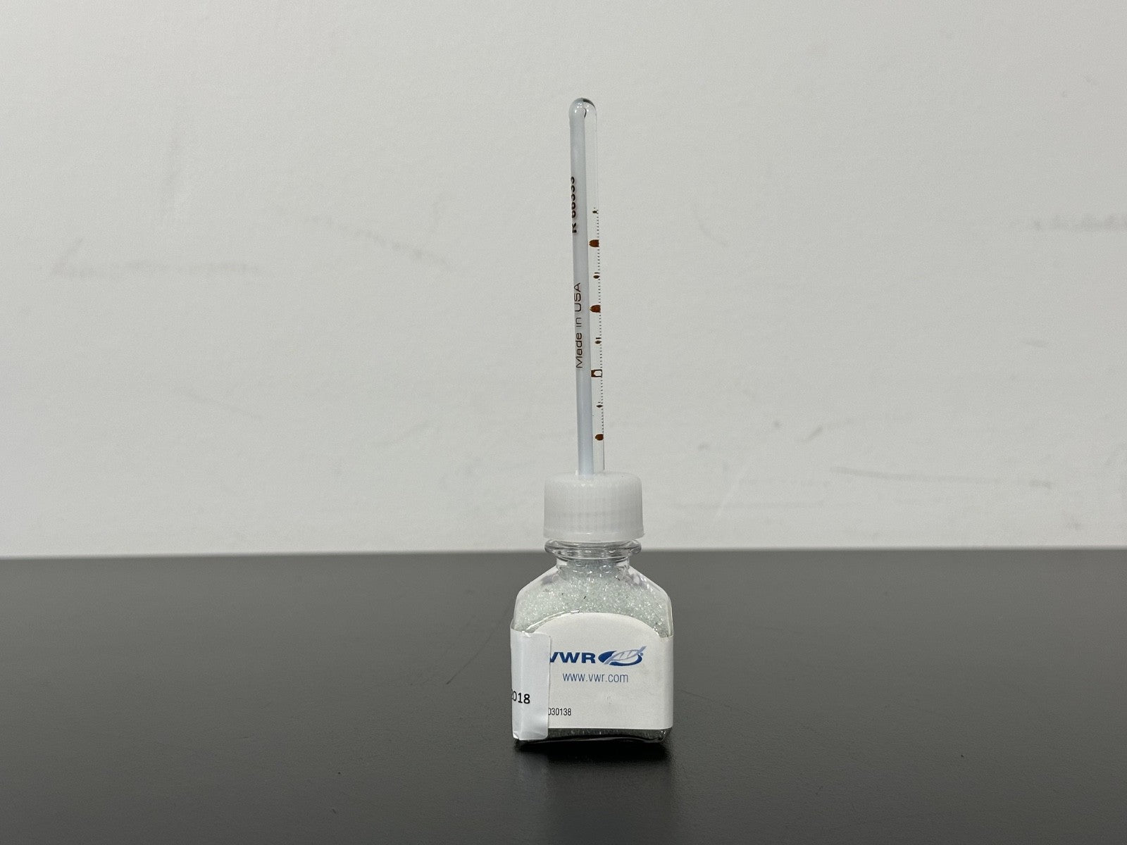 VWR R66333 Glass Laboratory Hydrometer Density Meter w/ Storage Bottle0