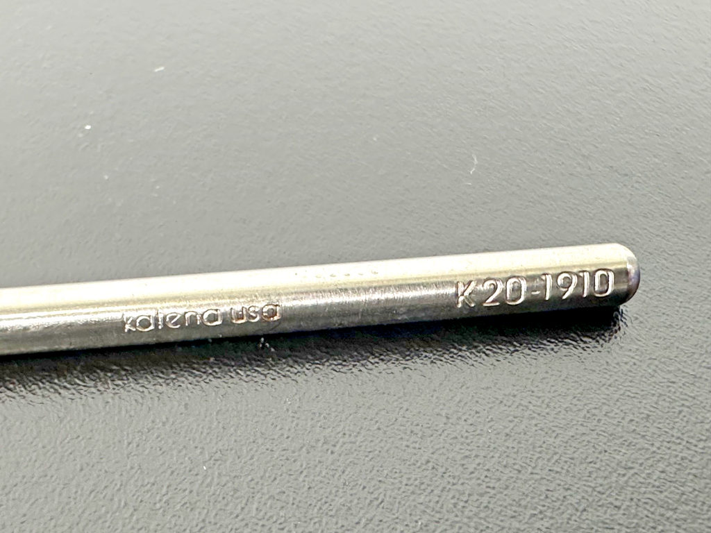 Katena K20 1910 #3K Round Chuck Handle 10cm Stainless Steel2