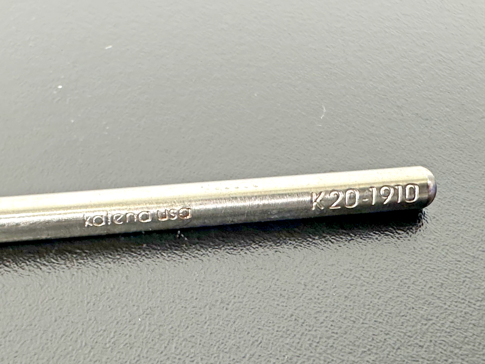 Katena K20 1910 #3K Round Chuck Handle 10cm Stainless Steel2