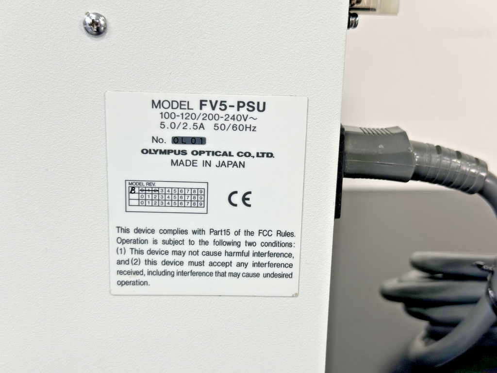 Olympus FV5 PSU Power Supply Unit Used Powers On5