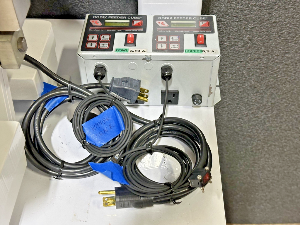 Automation Feed Systems Vibratory Bowl Feeder w/ Rodix Controllers8
