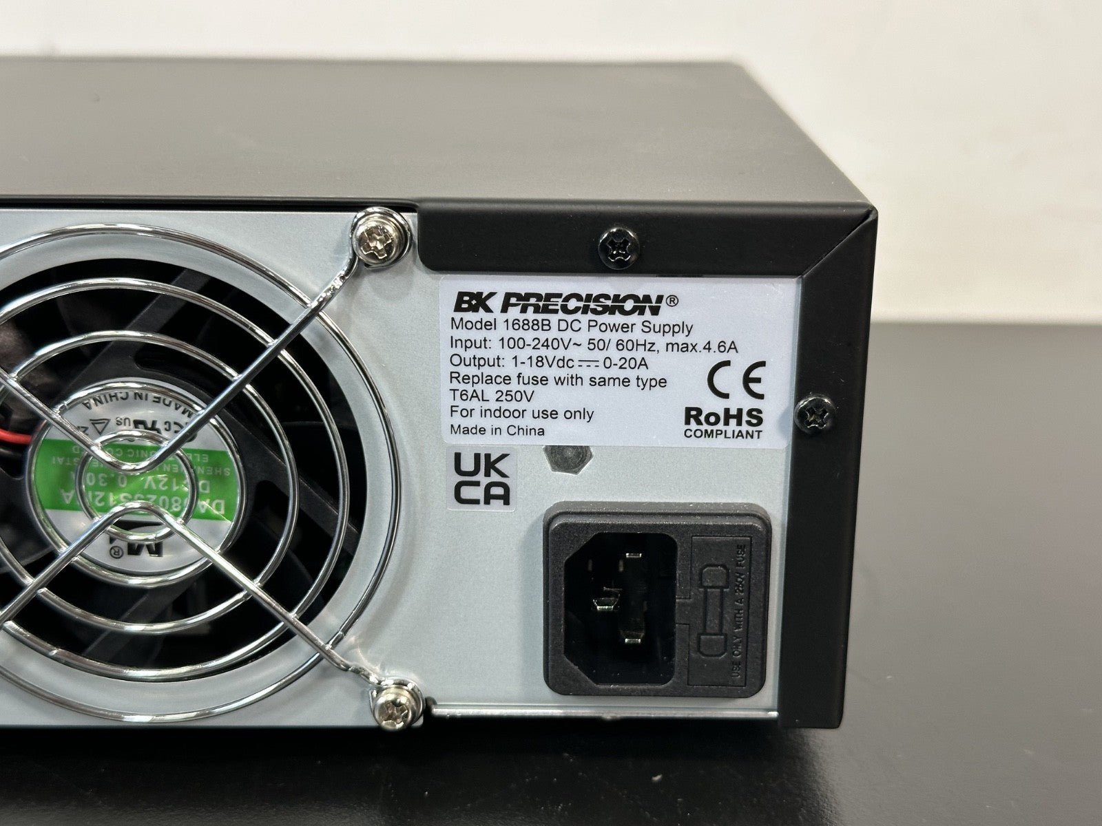 BK Precision 1688B Switching DC Power Supply 1 18V 20A Fully Tested4
