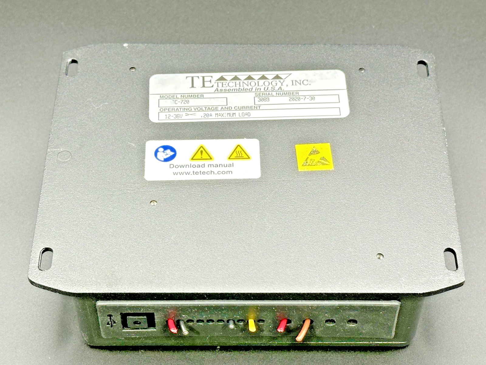TE Technology TC-720 Thermoelectric Temperature Controller 12-36V 20A3