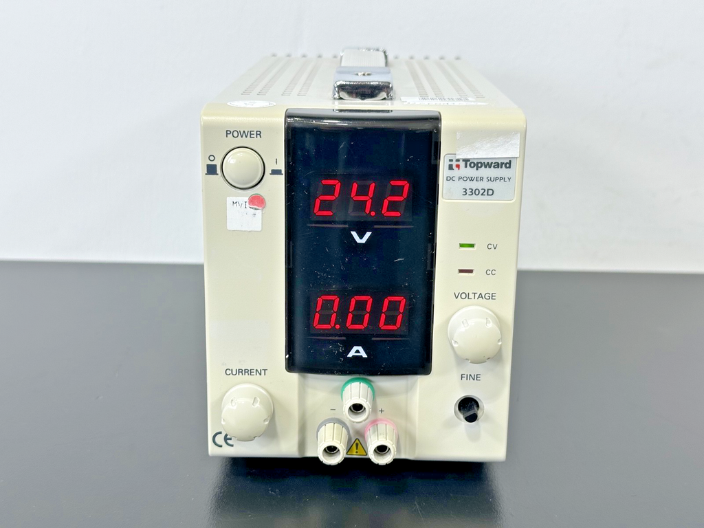 Topward 3302D Adjustable DC Bench Power Supply 0 30V 0 2A 60W Powers On Working0