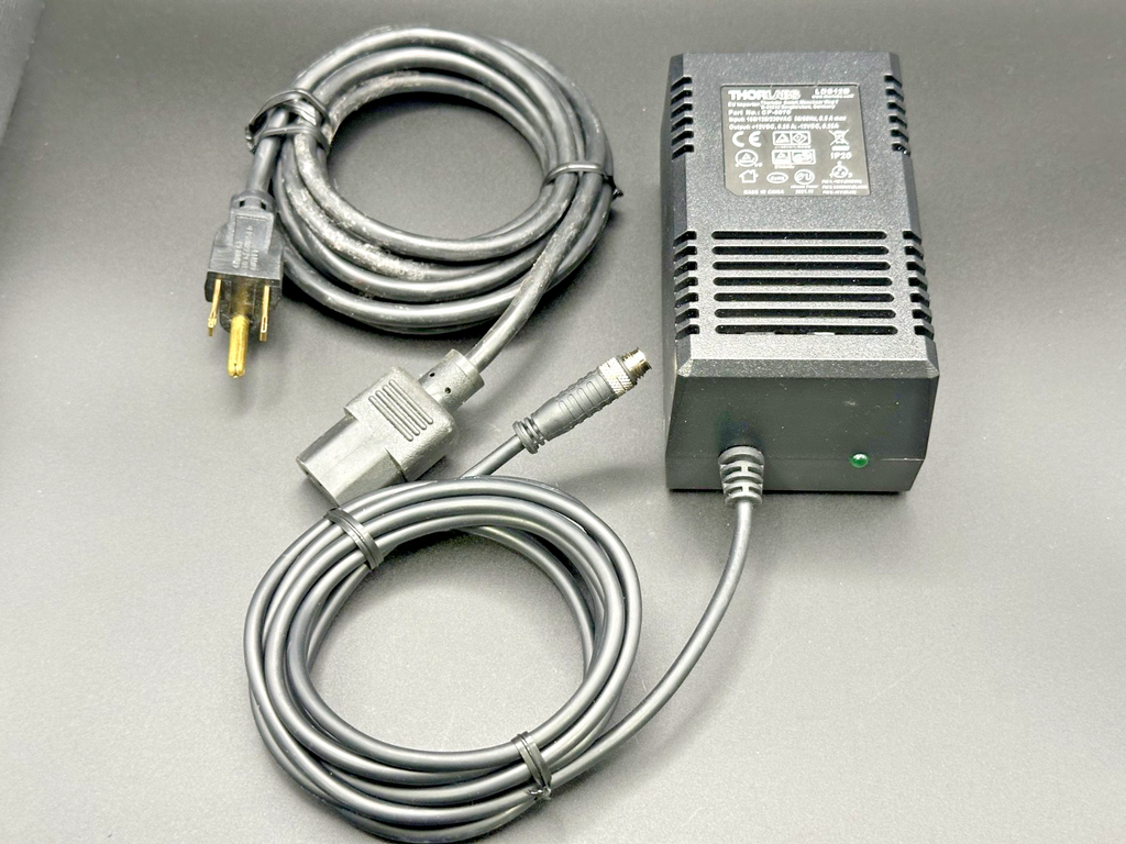Thorlabs LDS12B ±12V DC Regulated Linear Power Supply 6W w/ Power Cord0