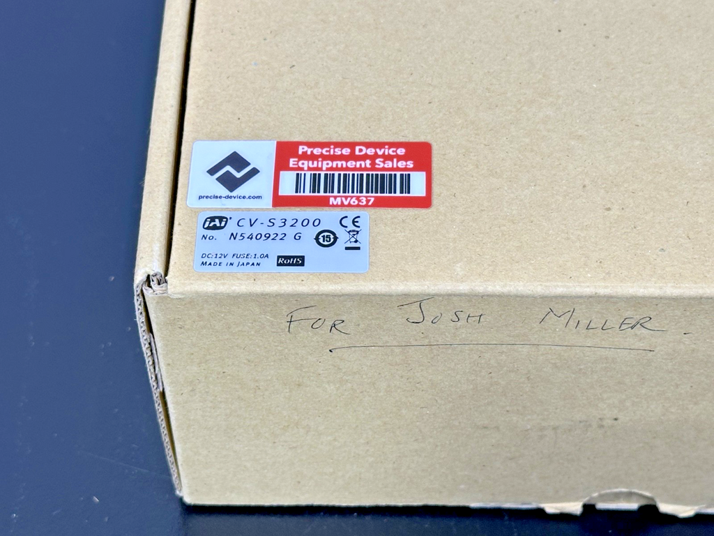 JAI CV-S3200 Super Sensitive DSP Color CCD Industrial Camera New Open Box4