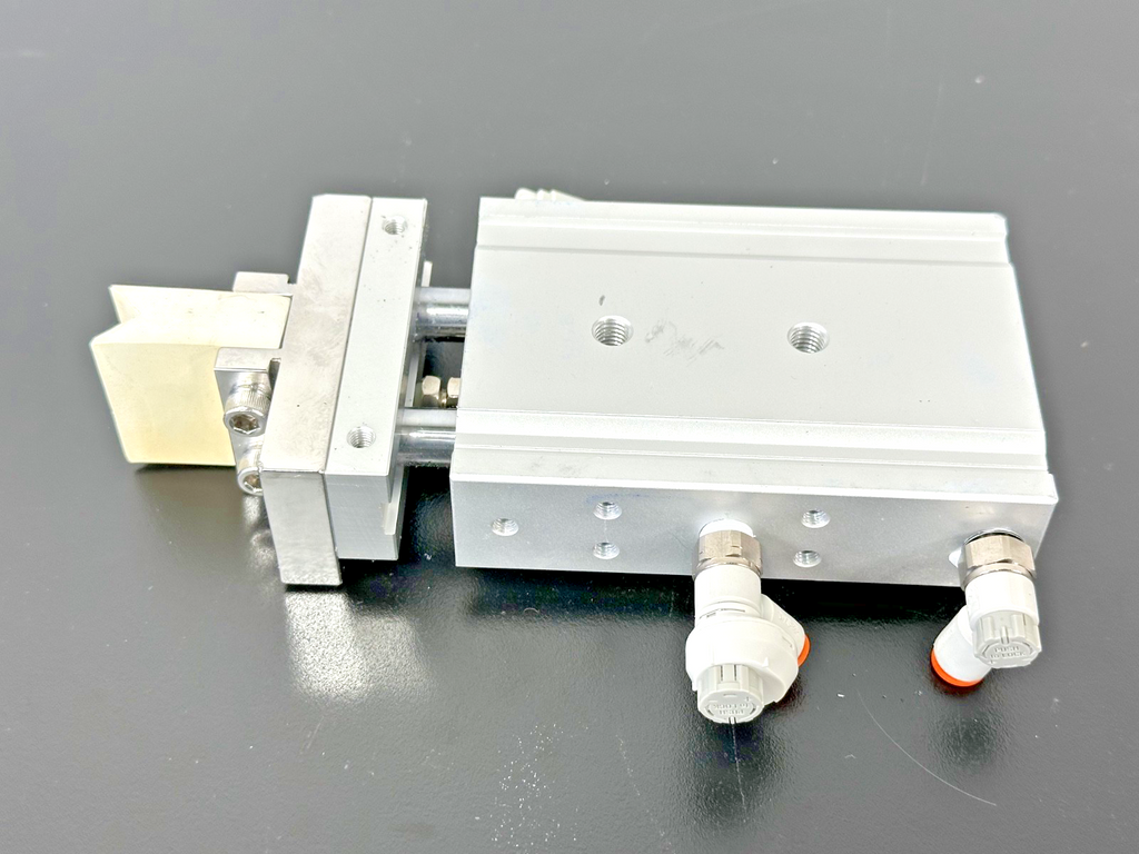 SMC 11 CXSL25TN 30 Z7 Dual Rod Pneumatic Cylinder Used Untested1