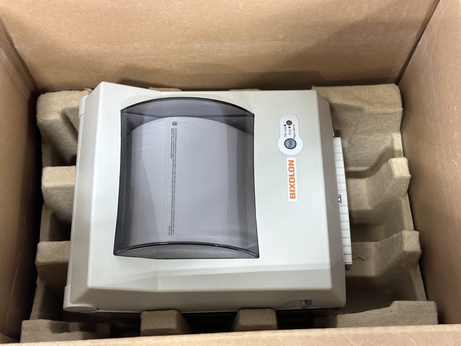 BIXOLON Thermal Barcode Label Printer USB Serial Parallel w/ Power Supply5