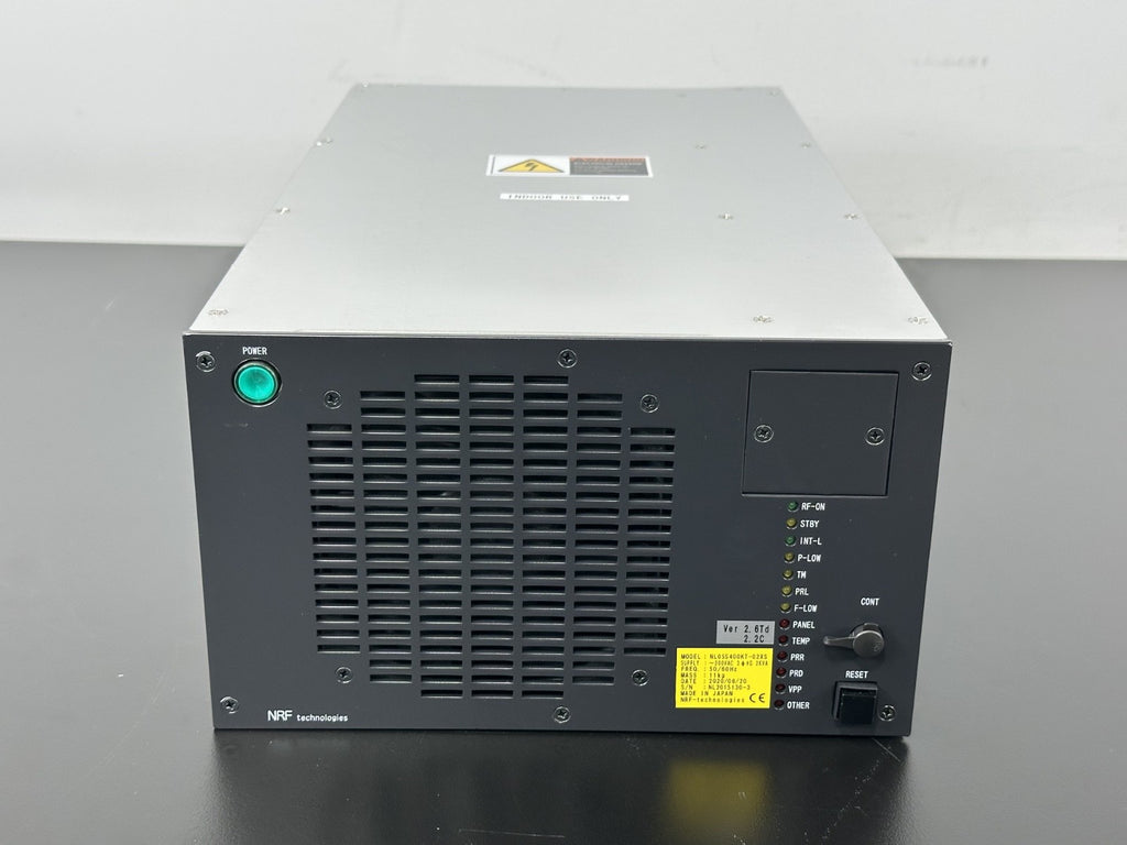 NRF Technologies NL055400KT 02XS RF Generator Power Supply 2kVA0