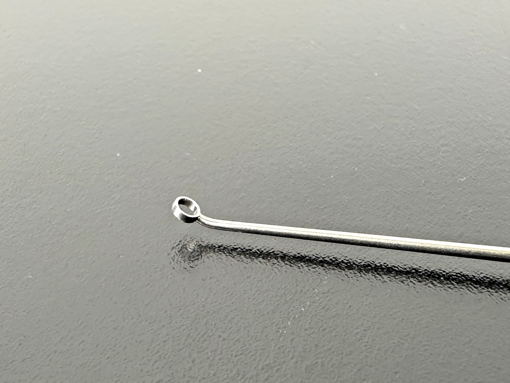 Aesculap OF358R Buck Curved Blunt Curette Fig 2 3mm 6" Stainless1