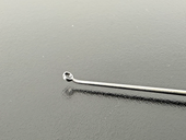 Aesculap OF358R Buck Curved Blunt Curette Fig 2 3mm 6" Stainless1