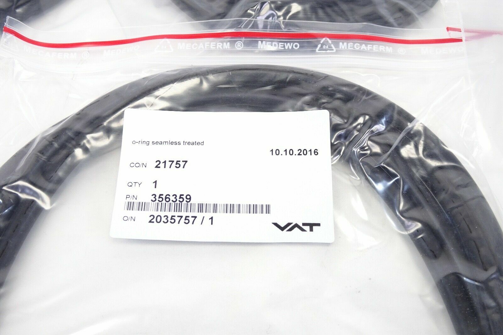 Lot of VAT Valve O rings 356359, 467661, N 5100 260, 411533,1