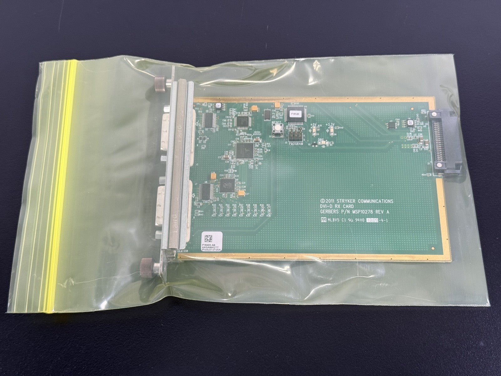 STRYKER COMMUNICATIONS DVI D RX CARD3