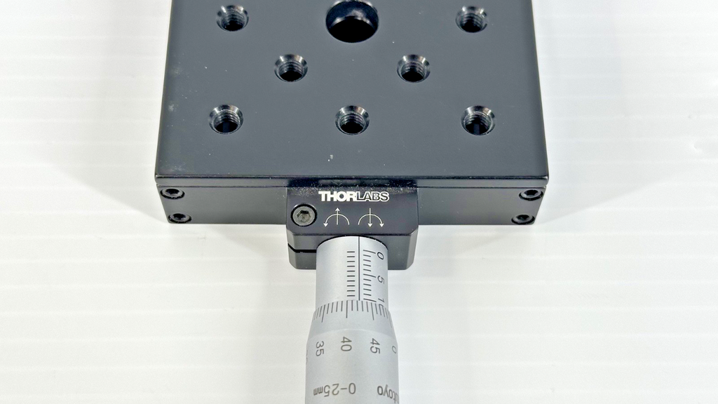 Thorlabs 25mm Manual Linear Translation Stage w/ Mitutoyo Micrometer2