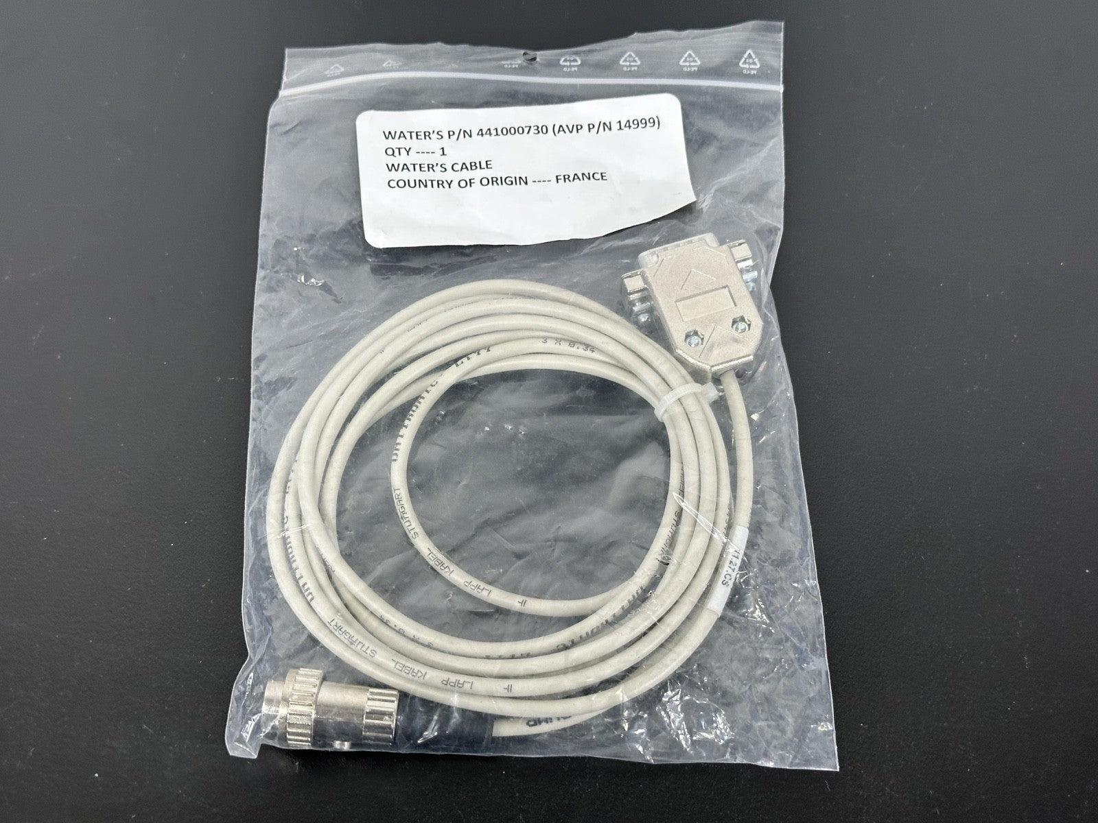 Waters 441000730 AVP 14999 Instrument Interface Cable New0