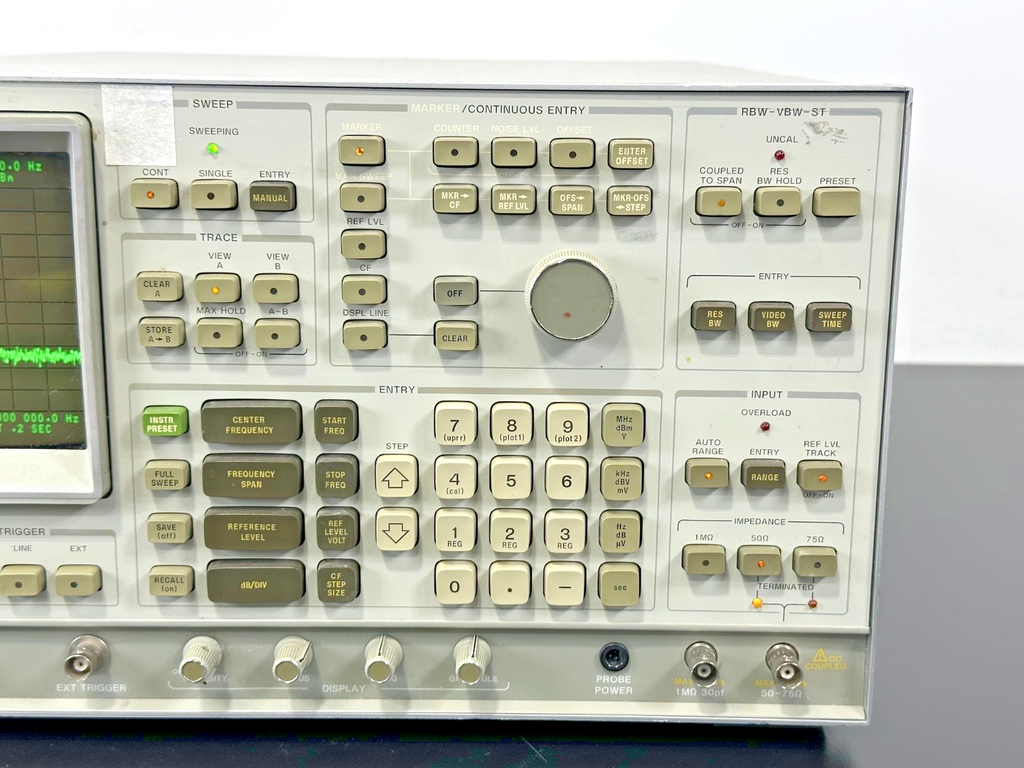Hewlett Packard 3585A Spectrum Analyzer 20Hz 40MHz Powers On2