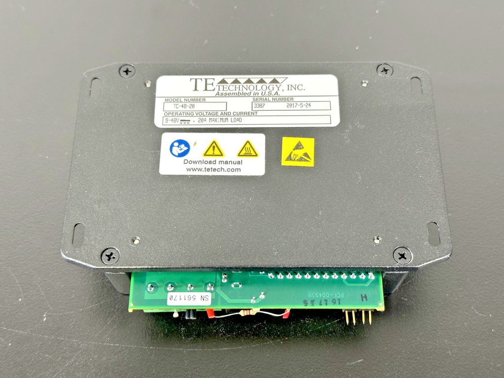 TE Technology TC 48 20 Thermoelectric Temperature Controller 9 48VDC 20A2