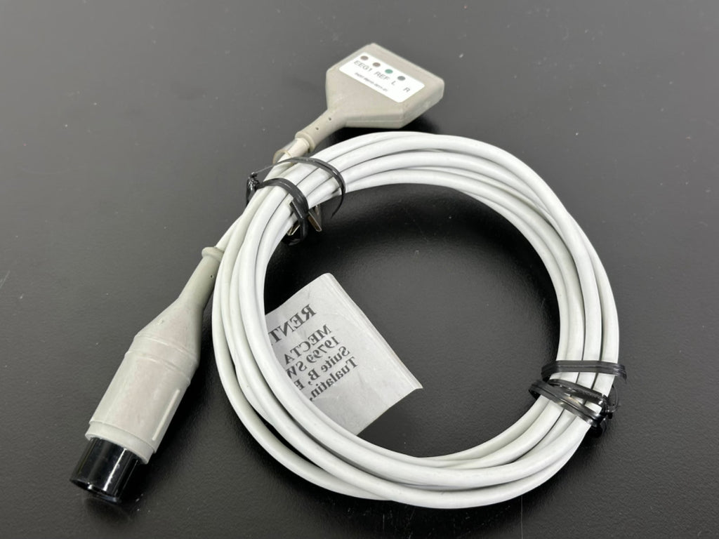 MECTA Safety Monitor Cable Part # 9010 0011 01 ECG EEG Trunk Lead Wire Gray0