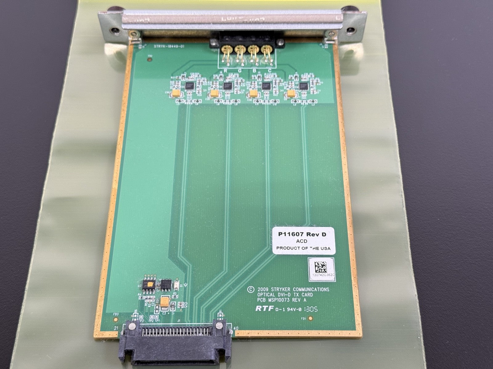 STRYKER COMMUNICATIONS DVI D TX CARD1