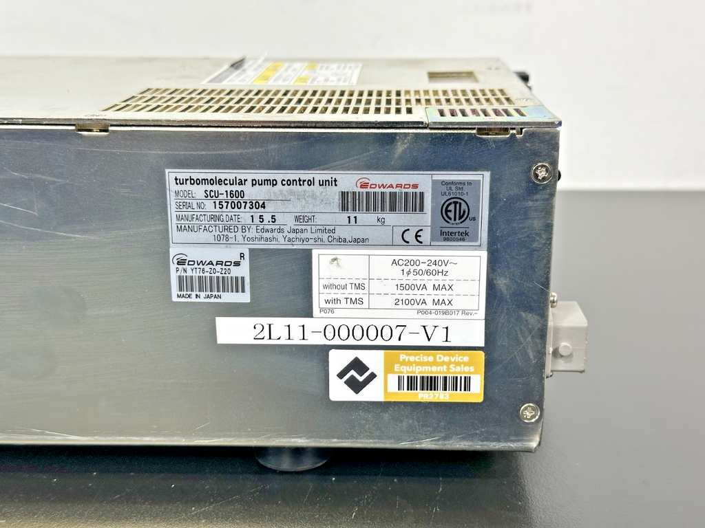 Edwards SCU 1600 YT76 Z0 Z20 Turbomolecular Pump Controller Parts Repair5