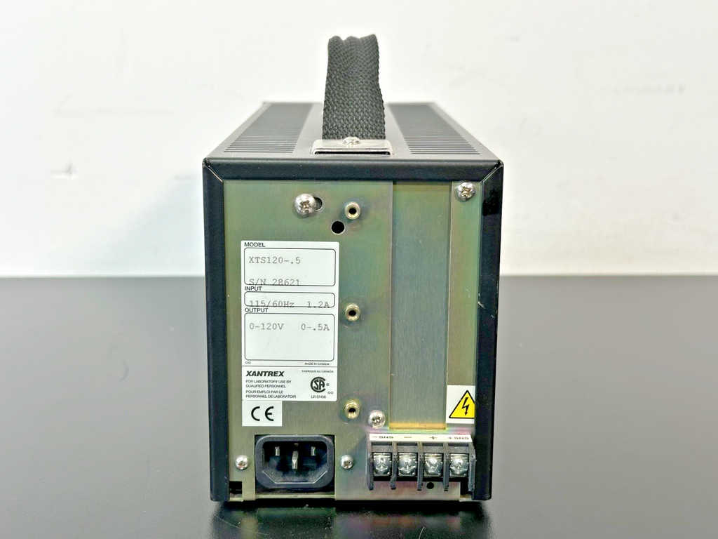 Xantrex XTS120 0.5 0 120V 0.5A Regulated DC Power Supply Powers On1