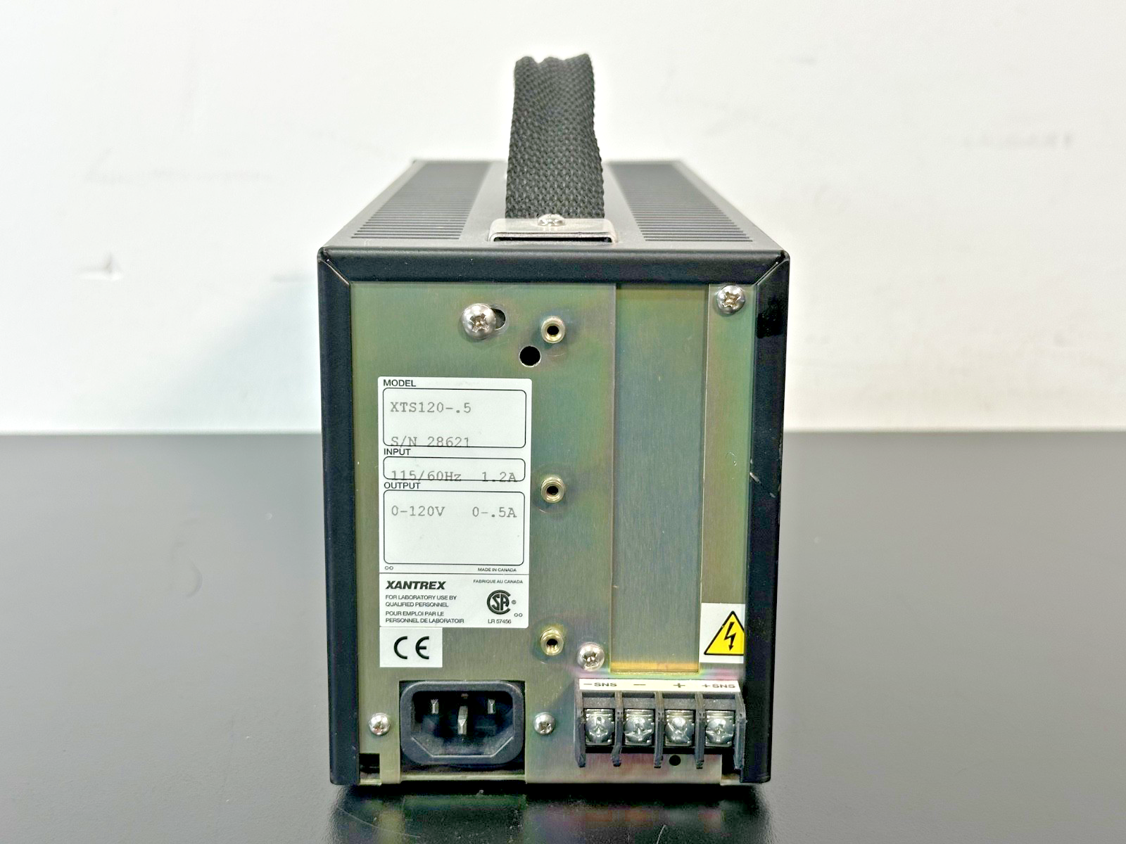 Xantrex XTS120 0.5 0 120V 0.5A Regulated DC Power Supply Powers On1