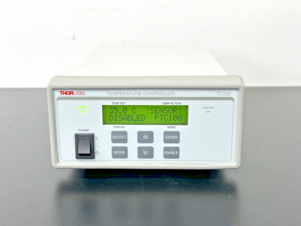 Thorlabs TC200 Temperature Controller USB Dual Output Powers On0