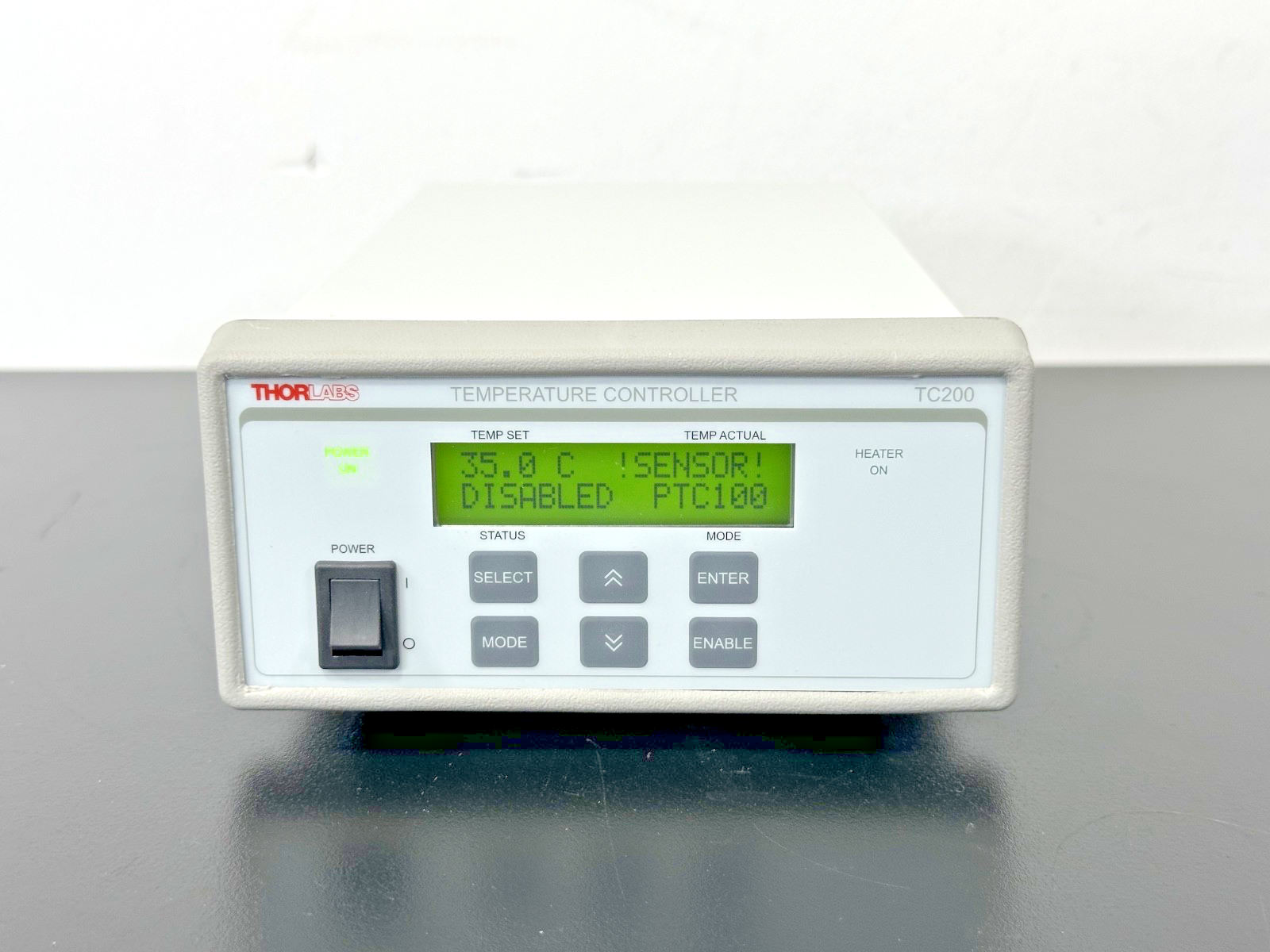 Thorlabs TC200 Temperature Controller USB Dual Output Powers On0