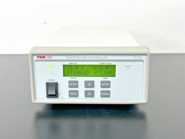 Thorlabs TC200 Temperature Controller USB Dual Output Powers On