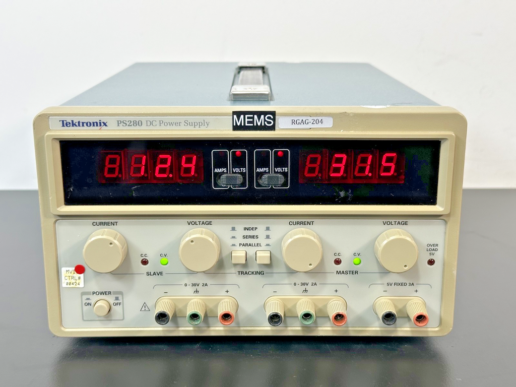 Tektronix PS280 Triple Output DC Power Supply 0 30V 2A Working0