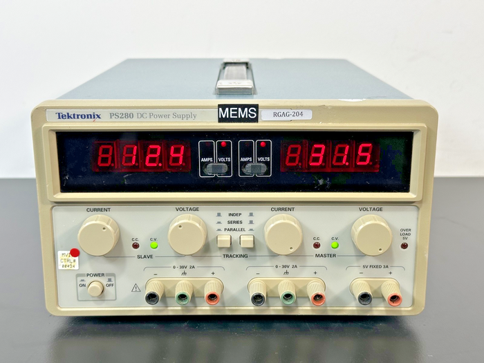 Tektronix PS280 Triple Output DC Power Supply 0 30V 2A Working