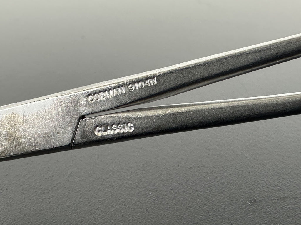 Codman 92 470 Classic Stainless Tissue Forceps Clamp Surgical Instrument3
