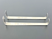 Pilling 341635 Brewster Phrenic Double Ended Retractor Nested Pair0
