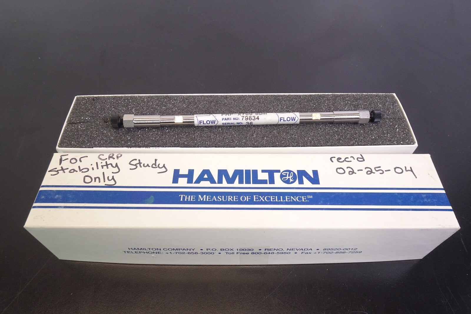 HAMILTON 79834 PRP X700 5um 150×4.1 mm0
