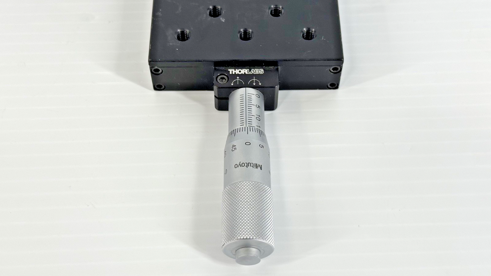 Thorlabs 25mm Manual Linear Translation Stage w/ Mitutoyo Micrometer2