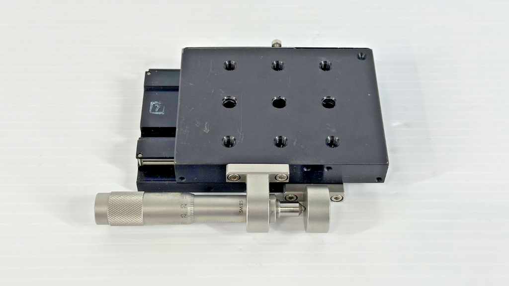 Newport M 433 Linear Translation Stage w/ SM 25 Vernier Micrometer0