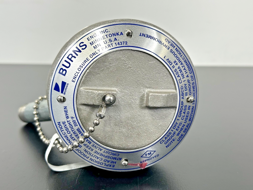 Burns Engineering Explosion Proof Temperature Sensor Head Enclosure 143721