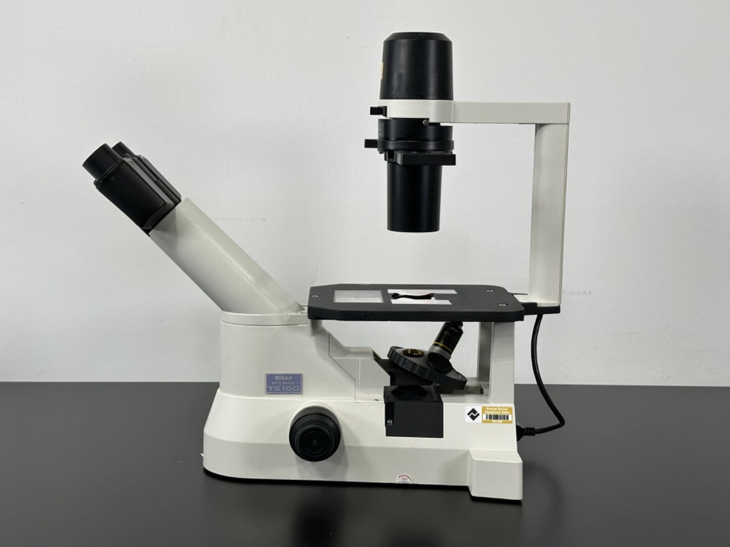 Nikon Eclipse TS100 Inverted Phase Contrast Microscope For Parts7