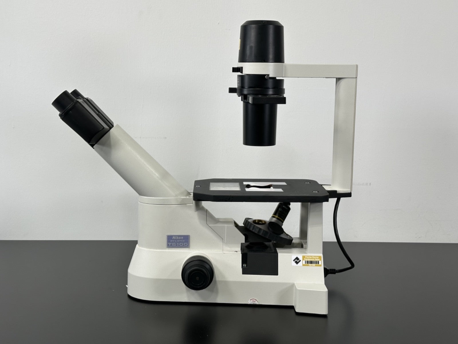 Nikon Eclipse TS100 Inverted Phase Contrast Microscope For Parts7