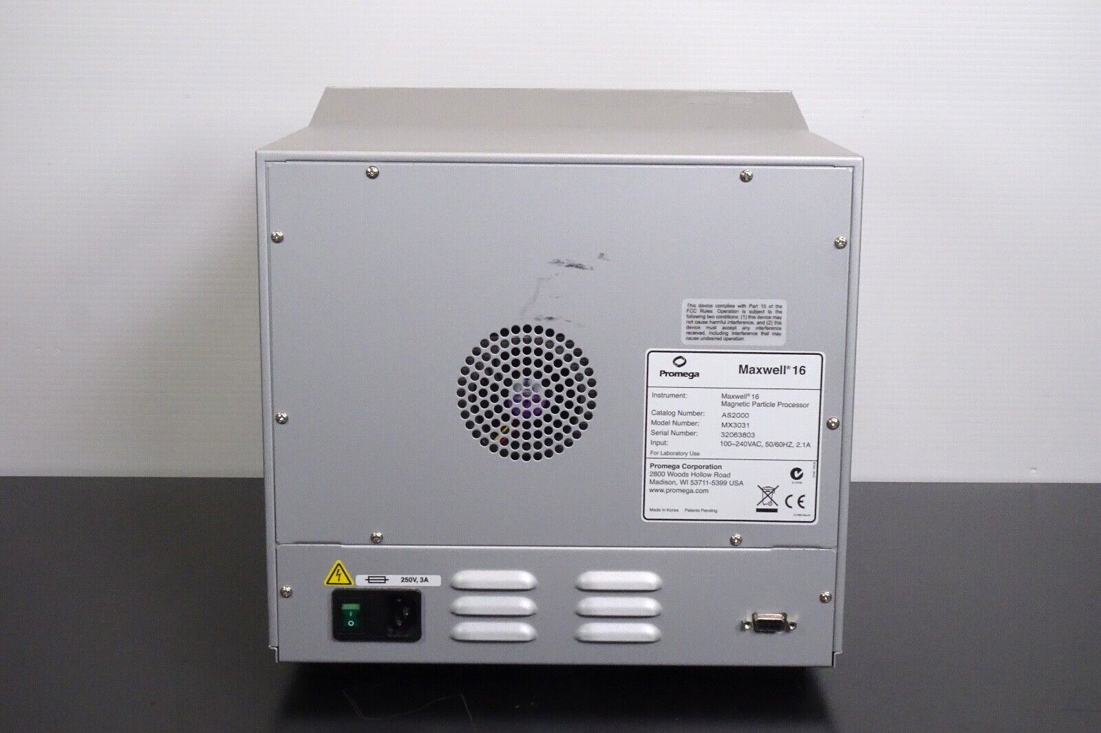 Promega Maxwell 16 Magnetic Particle Processor MX30319