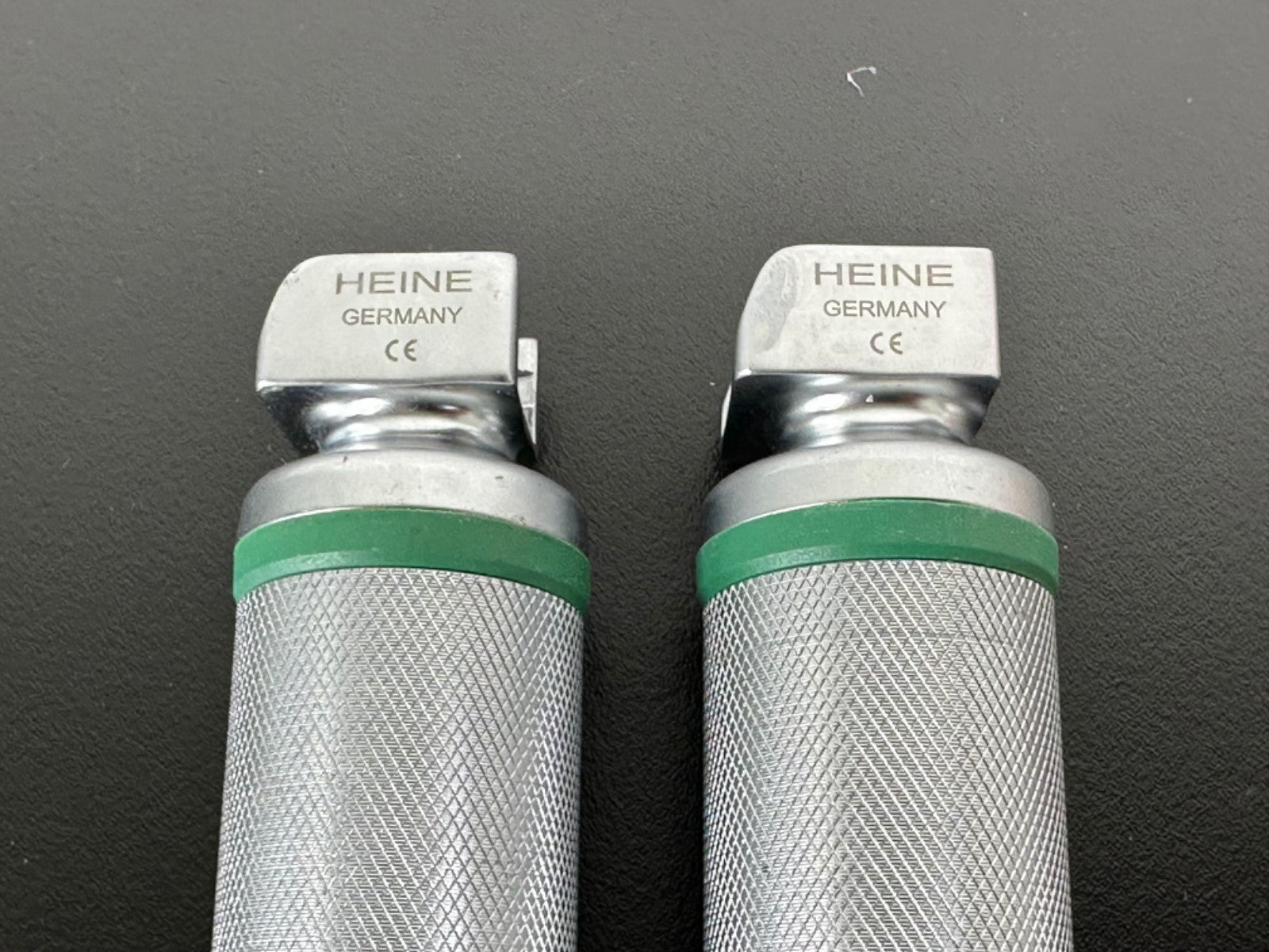 Heine Laryngoscope Handles F.O Fiber Optic Standard Size Germany Lot of 21