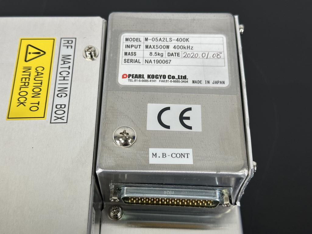Pearl Kogyo M 05A2LS 400K RF Matching Box 400kHz 500W1