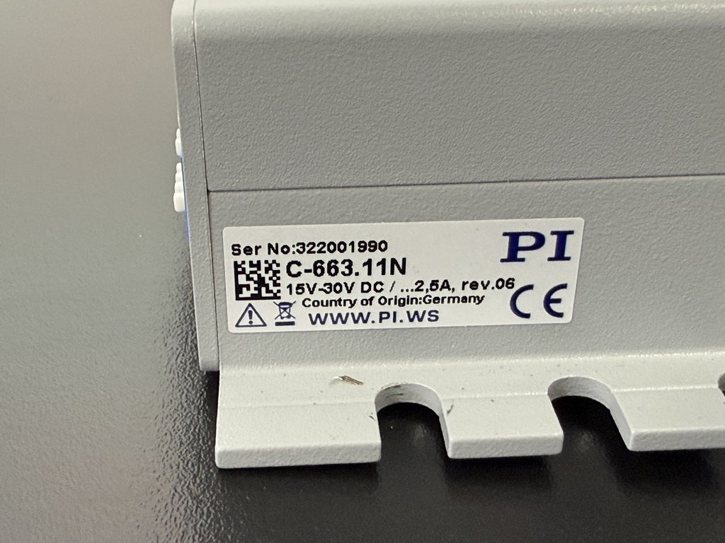 PI M 110 Precision Linear Stage + Mercury C 663.11N Motion Controller4