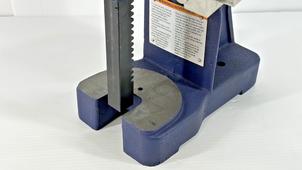 Palmgren 9661101 1 Ton Arbor Press with Anvil and Custom Ram Fixture4