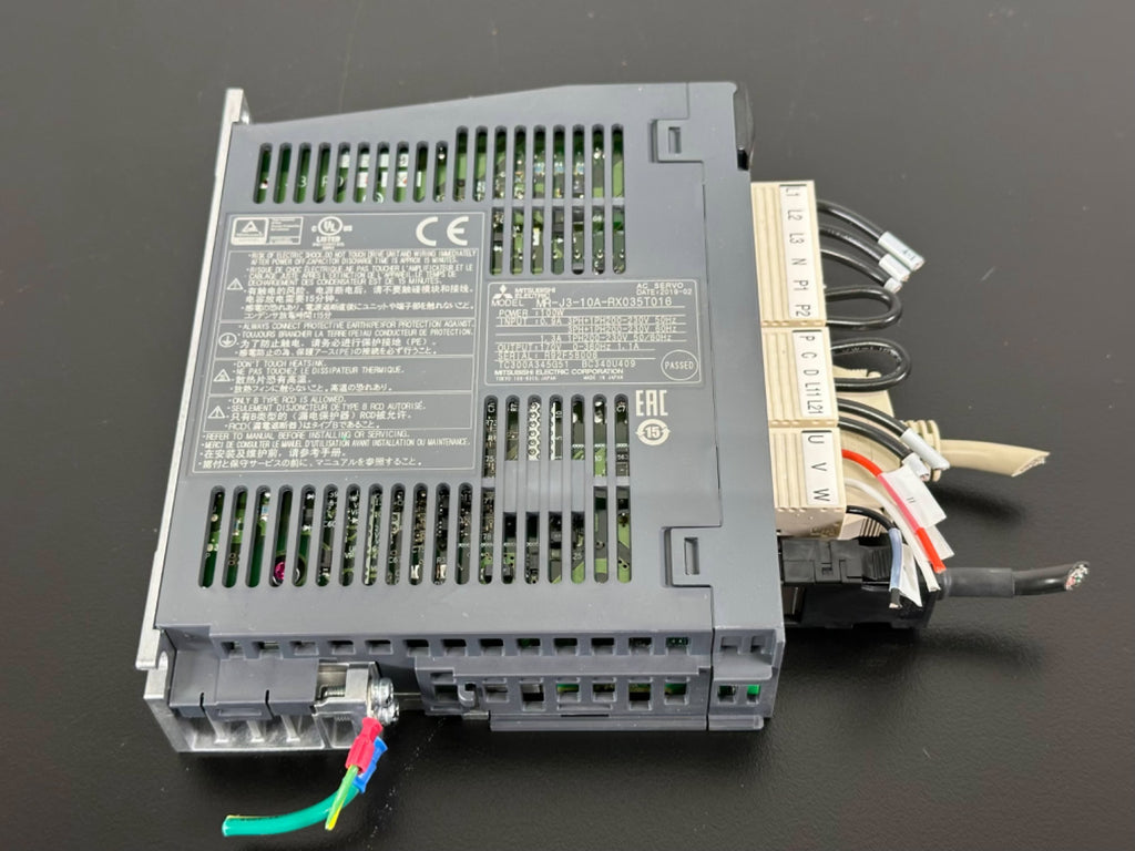 Mitsubishi Electric MR J3 10A RX035T016 Servo Drive Amplifier 100W MR J30