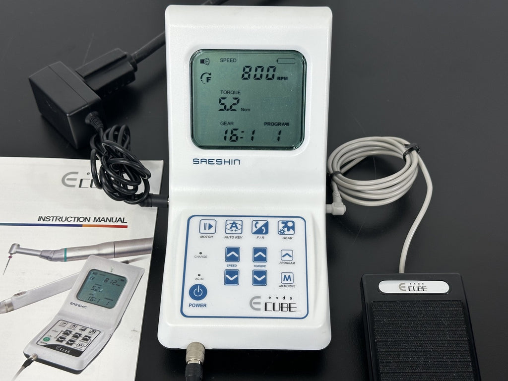 Saeshin E Cube Endodontic Motor NSK EX 5B Handpiece Foot Pedal2